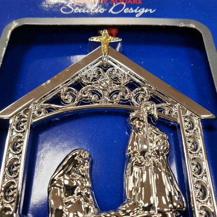 Regent Square Collectible Ornament – Crystal Accent