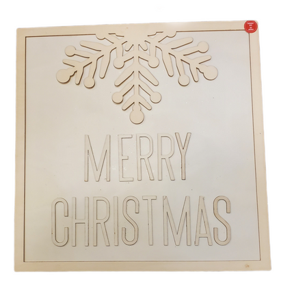 Make Market DIY Christmas Wall Decor 15x15in