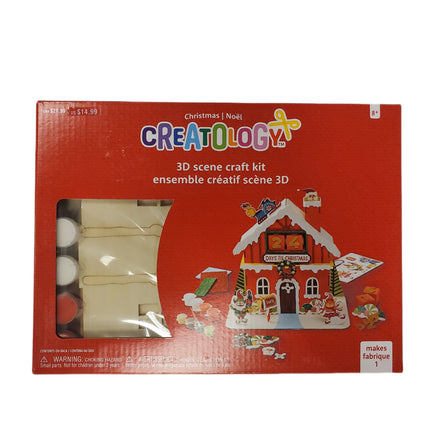 Creatology 3D Countdown til Christmas House Craft Kit