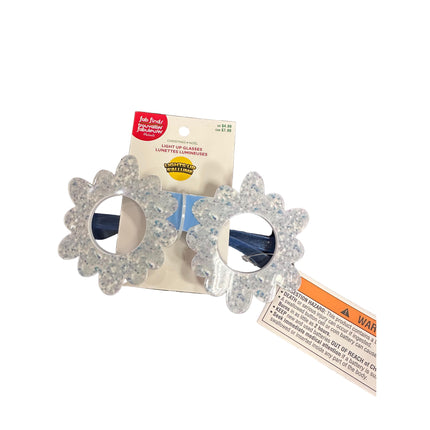 Kids Light up snowflake glasses