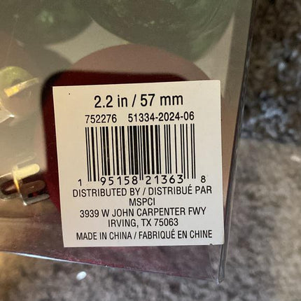 Shatterproof Ornaments- 50 pieces