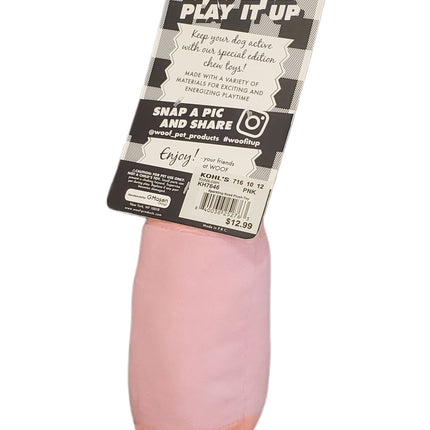 Woof Bottle Squeak Toy – 10 x 3.5in Pet Play Toy