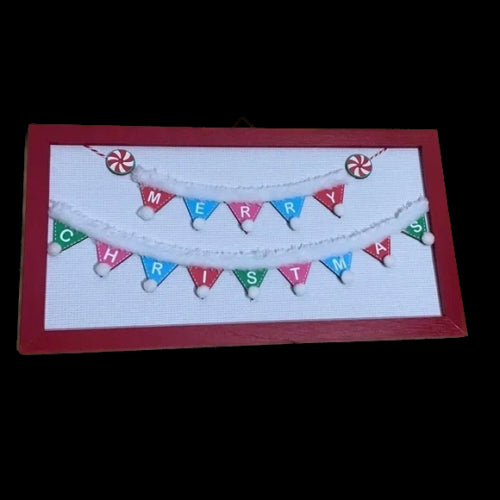 Merry Christmas Wall Plaque by Ashland