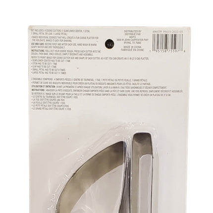 Flower Shape Cookie Cutter Kit - Celebrate It 4-pc