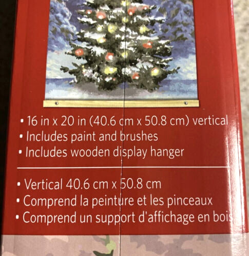 Christmas Tree Paint-by-Number Kit by Artist's Loft