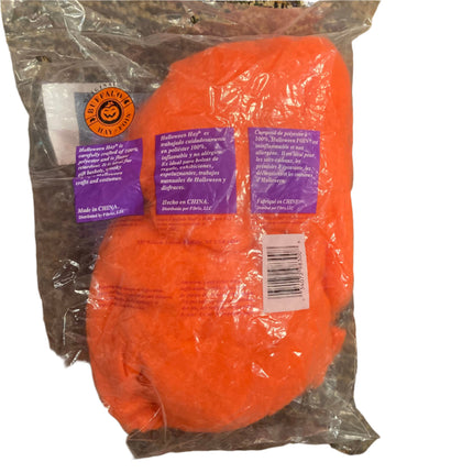 Buffalo Halloween Hay for Crafts and Costumes Orange