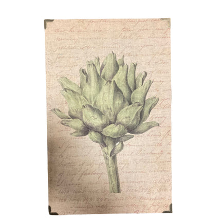 Ashland Fall Artichoke Wall Decor 8.9x14in