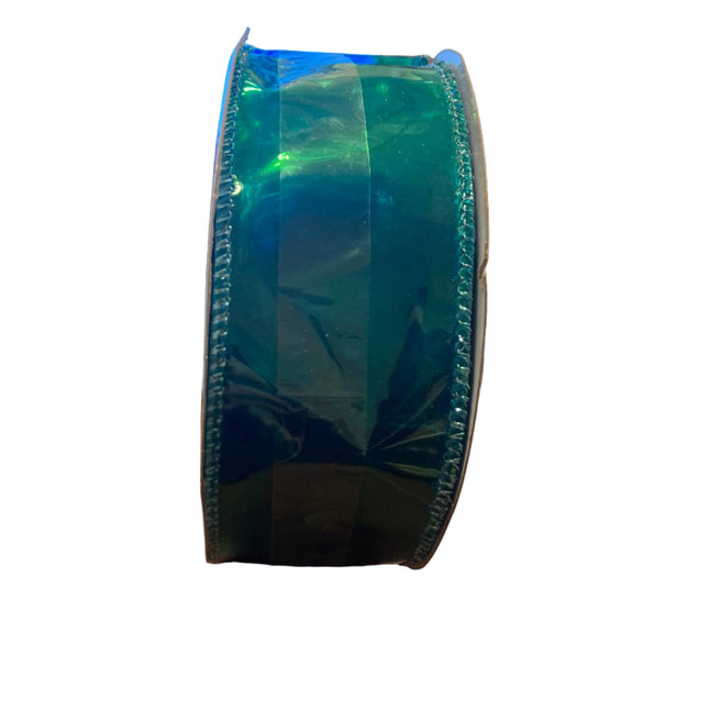 Celebrate it Christmas Shiny Green Ribbon 2.5inx50ft