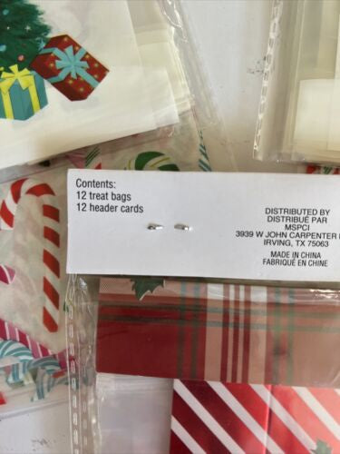 Christmas Treat Bags by Celebrate It