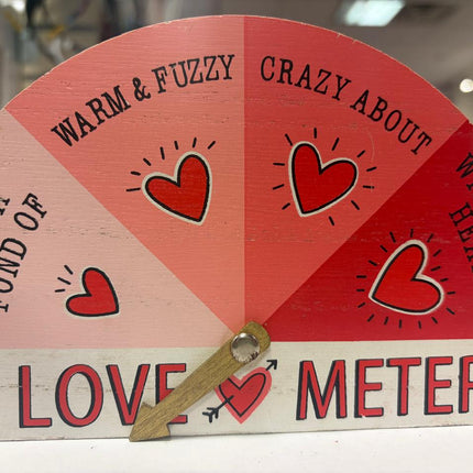 Ashland Valentine's Tabletop Decor Love Meter