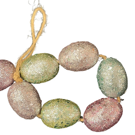 Ashland Glitter Egg Garland – Easter (6 ft)