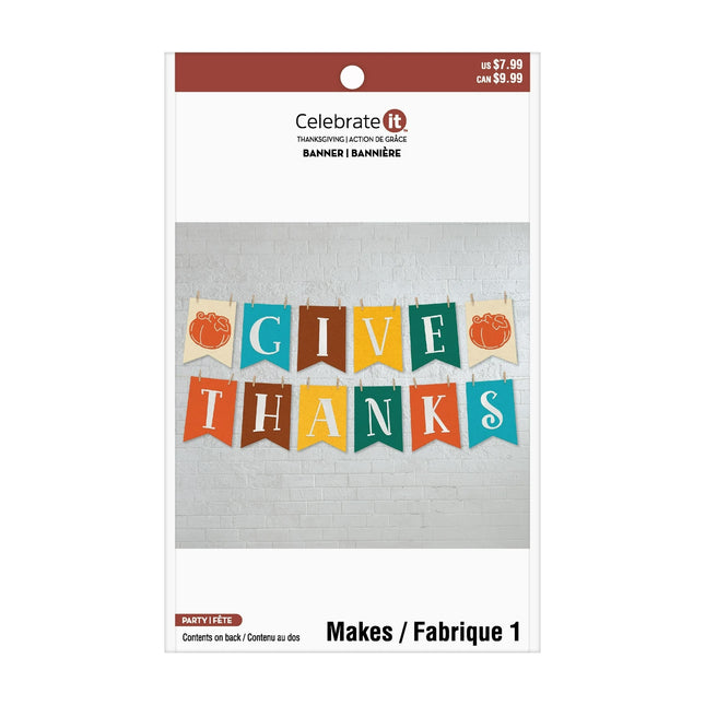 Thanksgiving Banner - CELEBRATE IT Home Decor