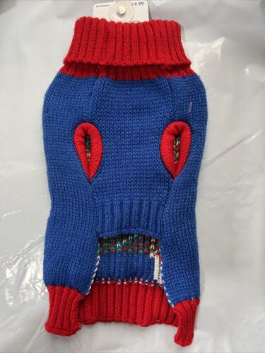 Pet Central Dog Sweater Small – Blue Llama NWT