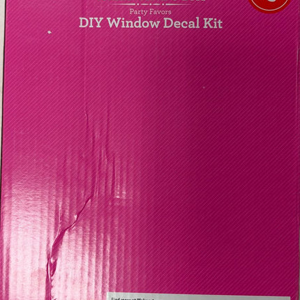 Valentine's Day DIY Window Decal Kit Makes 18 by Way to Celebrate