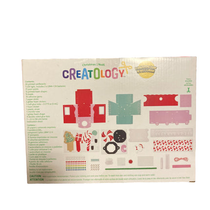 Creatology Christmas Santa’s Train Light Up Build Up Kit 8.5x11.5in