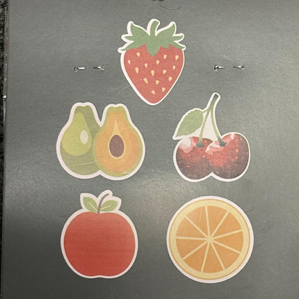 Summer Fruit Wooden Craft Shapes – DIY Wood Décor Set (5 Pieces)
