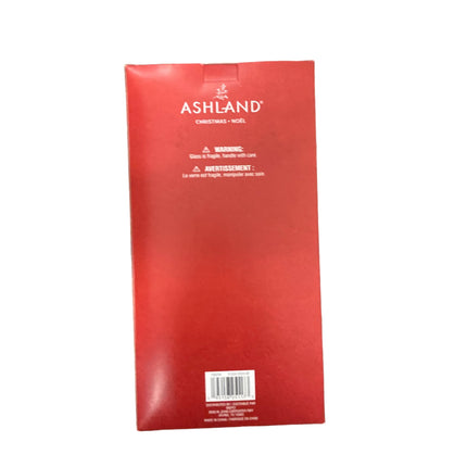 Ashland Christmas Silver Glass Ornaments 2.5in 8PC