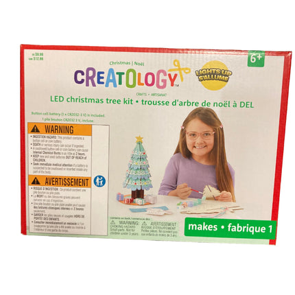 Creatology Christmas Led Tree Build Up Kit 8.5x11.5in