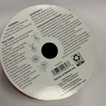 Valentine's Day Decorative Ribbon 2.5" x 12 ft