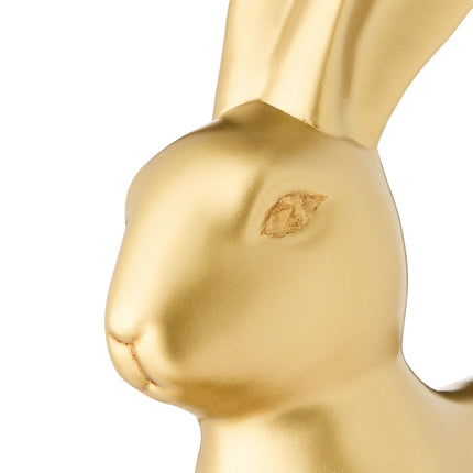 Way To Celebrate Easter Gold Sitting Bunny Decor