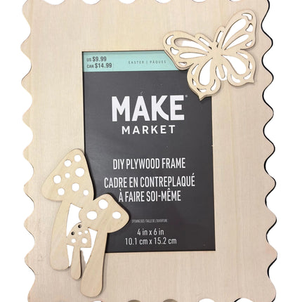 Make Market DIY Plywood Frame – 4" x 6" Opening