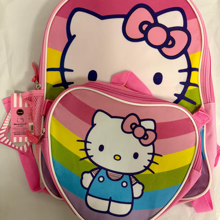 Hello Kitty Rainbow Backpack &amp; Lunch Bag Set