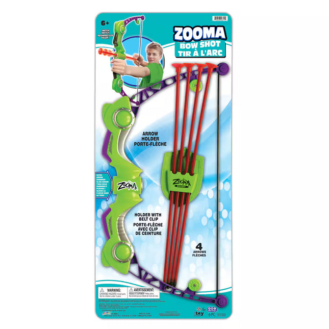 ZOOMA BOW SHOT 4 Sticky Arrows and Bow