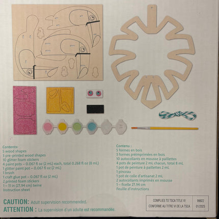 Creatology Summer Craft Kit – Wood Toucan (Makes 1)