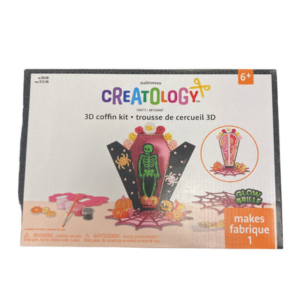 Creatology Halloween 3D Coffin Kit Build Up