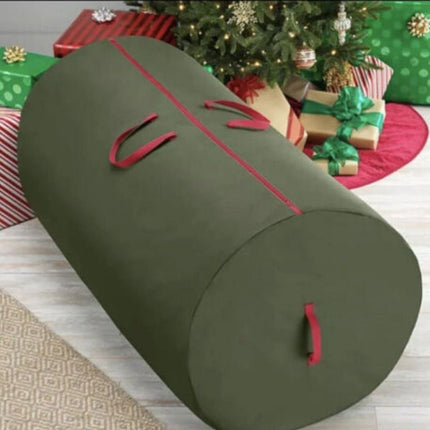 Extra Large Christmas Tree Storage Bag, Red & Green