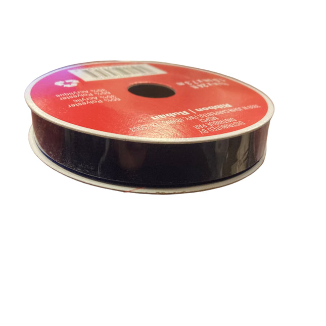 Celebrate it Christmas Dark Blue Ribbon 5/8inx24ft