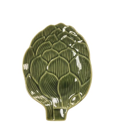 Ashland Fall Artichoke Ceramic Plate 8x5in
