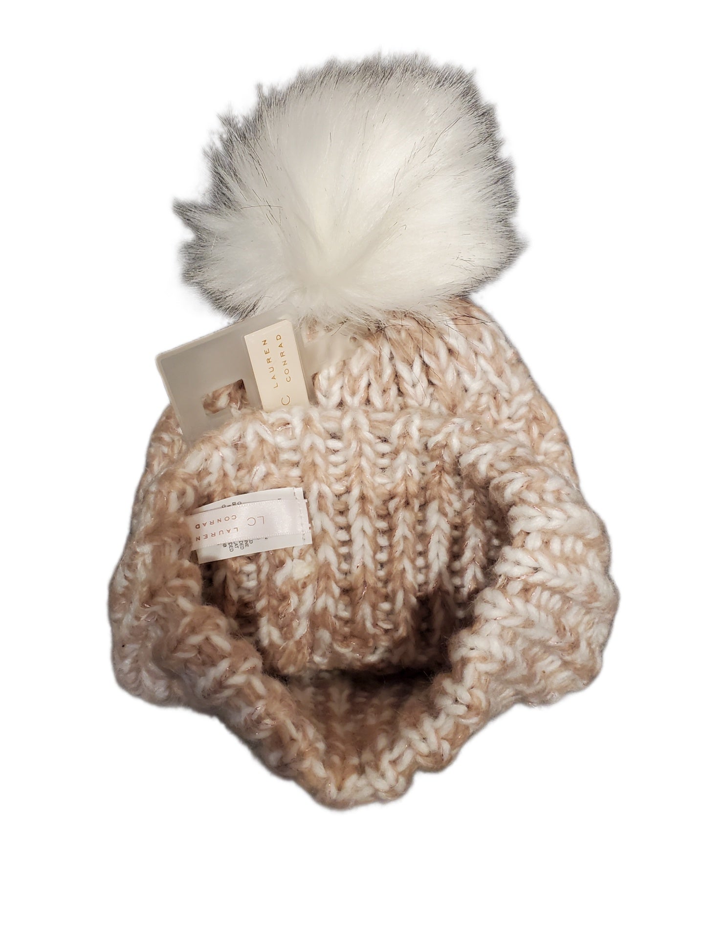 LAUREN CONRAD, STYLEISH COLD WEATHER HAT, ADOBE ROSE,