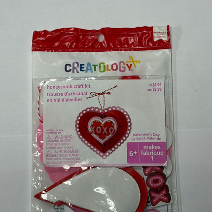 Creatology Valentine's Honeycomb Craft Kit