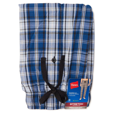 Woven Sleep Pants Hanes Stretch Comfort Soft 2XL