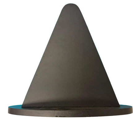 Black Witch Hat Display Shelf – Halloween Tiered Décor (11" x 10.5")