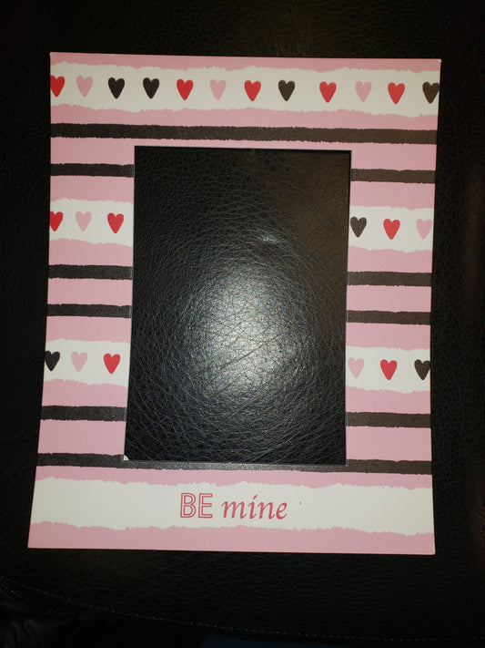 Valentine's Day Picture Frame Card Board Insert