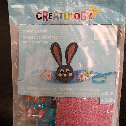 Easter Bunny Crown Craft Kit for Kids - Creatology