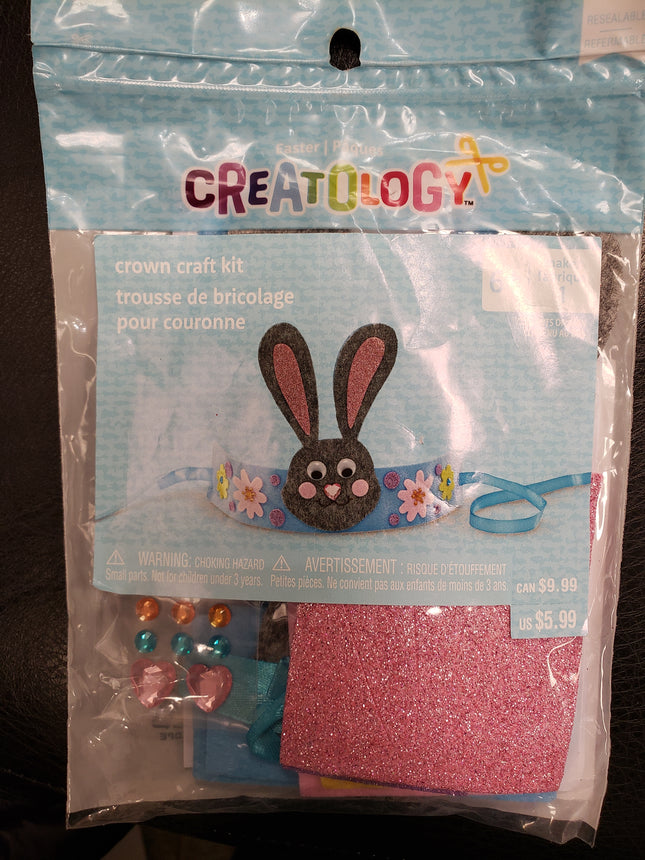 Easter Bunny Crown Craft Kit for Kids - Creatology