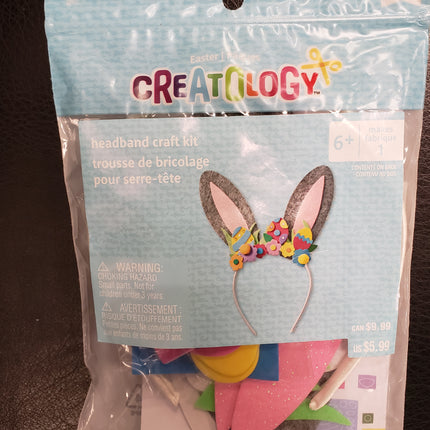 Creatology Easter Bunny Headband Craft Kit for Kids