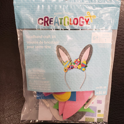 Creatology Easter Bunny Headband Craft Kit for Kids