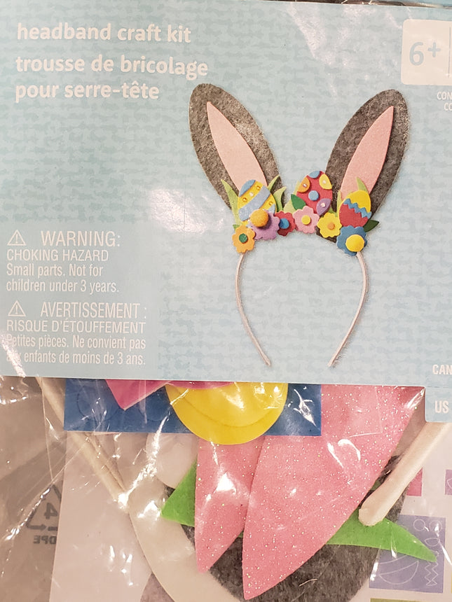 Creatology Easter Bunny Headband Craft Kit for Kids