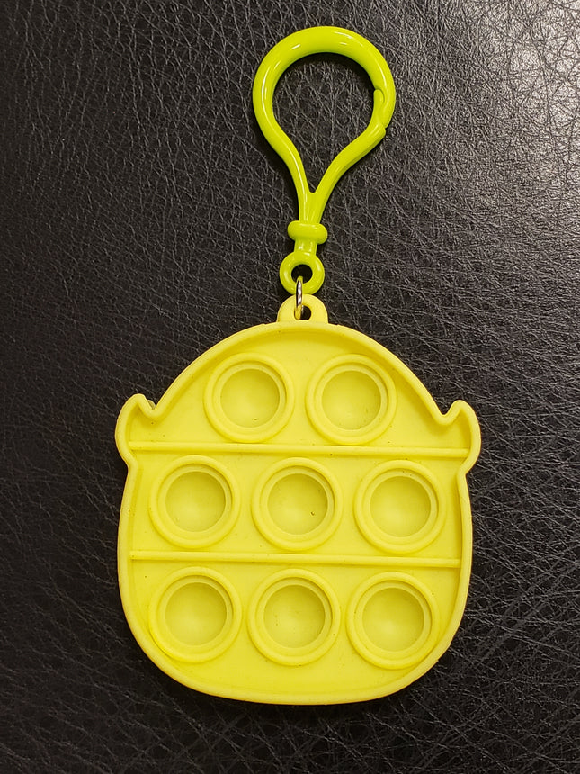 Easter Basket Fidget Poppers - Yellow Clip-On Toy