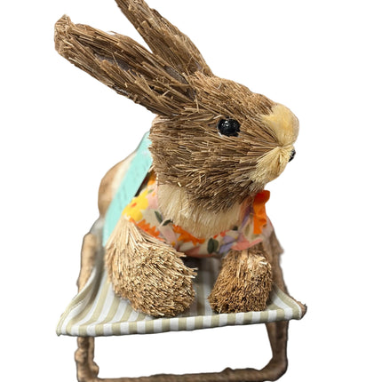 Ashland Sisal Bunny – Laying Down Décor (8" W x 10" H)