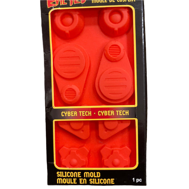 Evil Ted Halloween Cyber Tech Cosplay Mold 8x5in