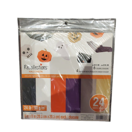 RECOLLECTIONS, ORIGAMI PAPER KIT, HALLOWEEN