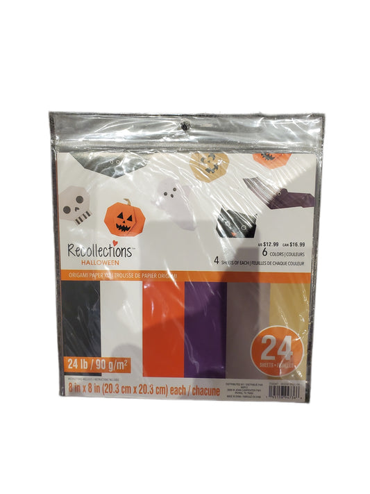 RECOLLECTIONS, ORIGAMI PAPER KIT, HALLOWEEN