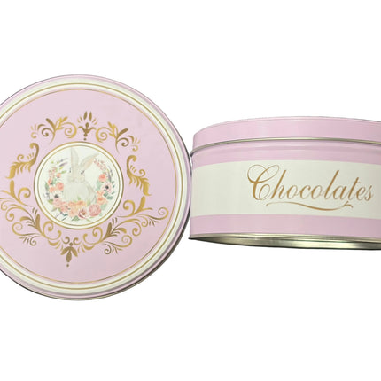 Ashland “Chocolates” Decorative Tin – 5.5" Height, 2.5" Width
