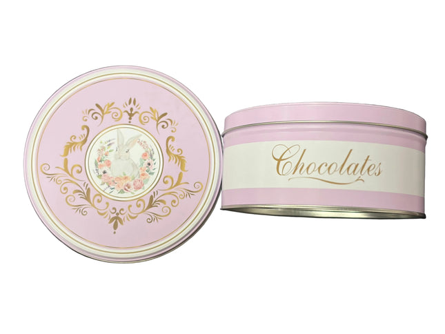 Ashland “Chocolates” Decorative Tin – 5.5" Height, 2.5" Width