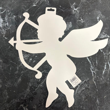 Golden Cupid Valentine's Day Decor 12x12 in